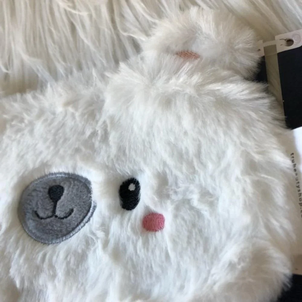 Polar Bear Plush Sleep Mask
